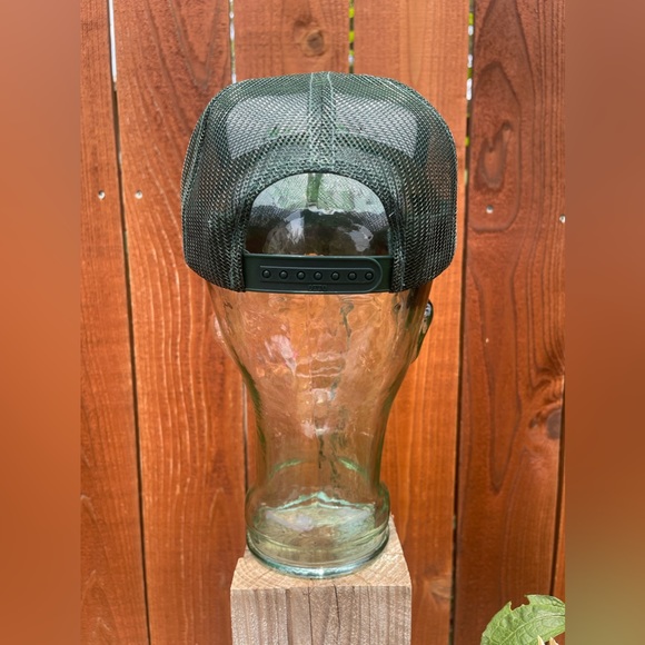 Custom Ope! Thrifted Trucker Hat 💚✨ - Picture 4 of 6